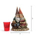 Colorful Gnome Couple with dimensions